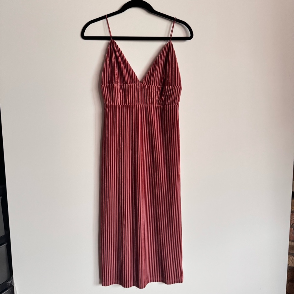 Kendall & Kylie Pink Midi Dress